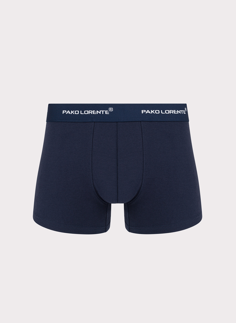 Męskie bokserki w kolorze granatowym zestaw 2 szt.  
