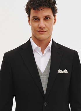 Czarna marynarka męska