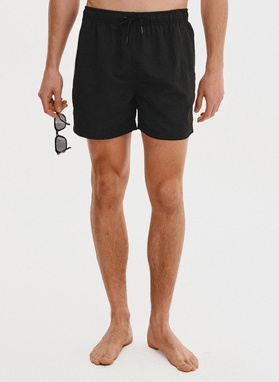 Szorty kąpielowe męskie w czarnym kolorze