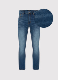 Granatowe spodnie męskie jeans