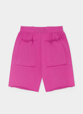 Różowe szorty oversize C22SF-WS-004-R-0