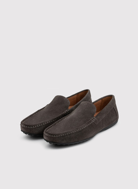 Brązowe mokasyny męskie