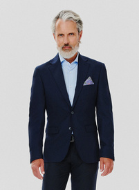 Klasyczna marynarka męska w kolorze granatowym