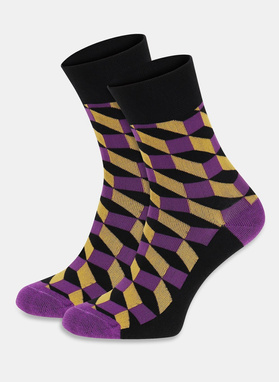 Skarpetki z trójwymiarowym wzorem DDTS9-SX-288-F