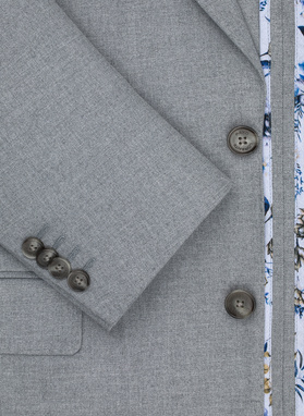 Szara casualowa marynarka męska