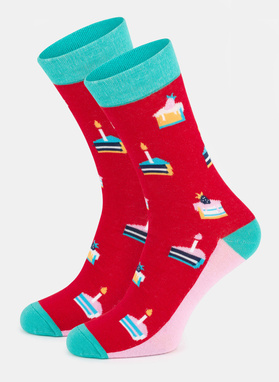 Skarpety w kawałki tortu DDTS9-SX-461-W