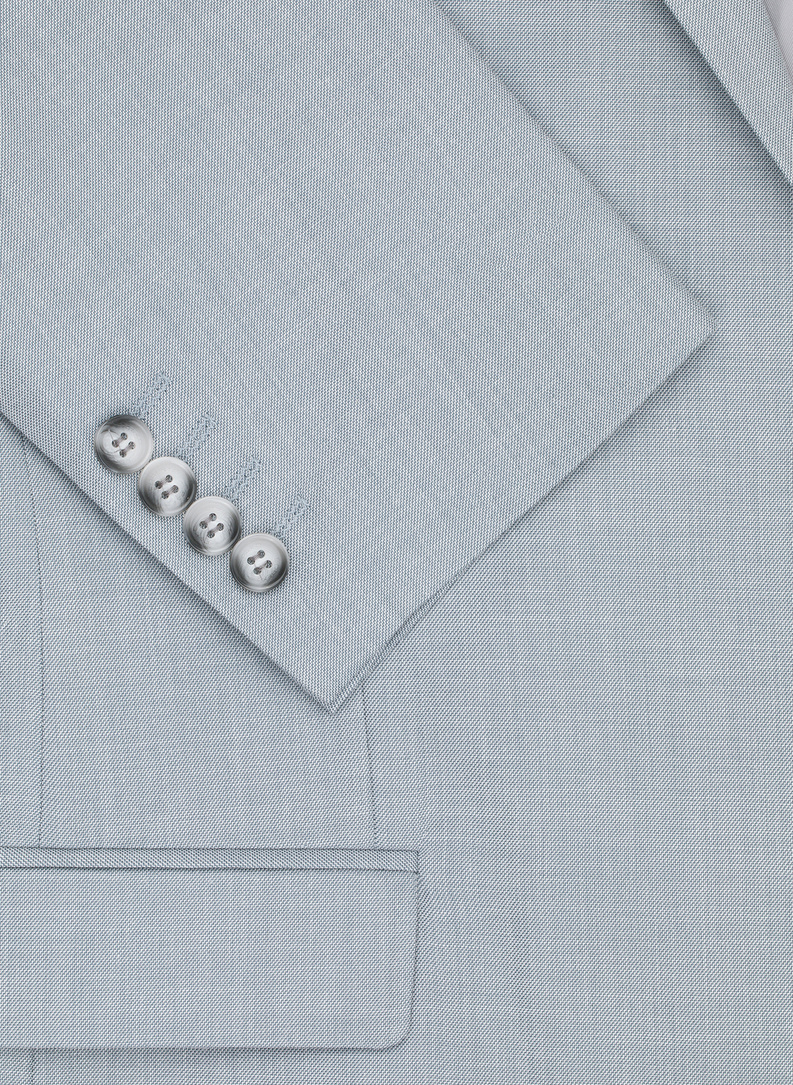 Błękitna marynarka garniturowa