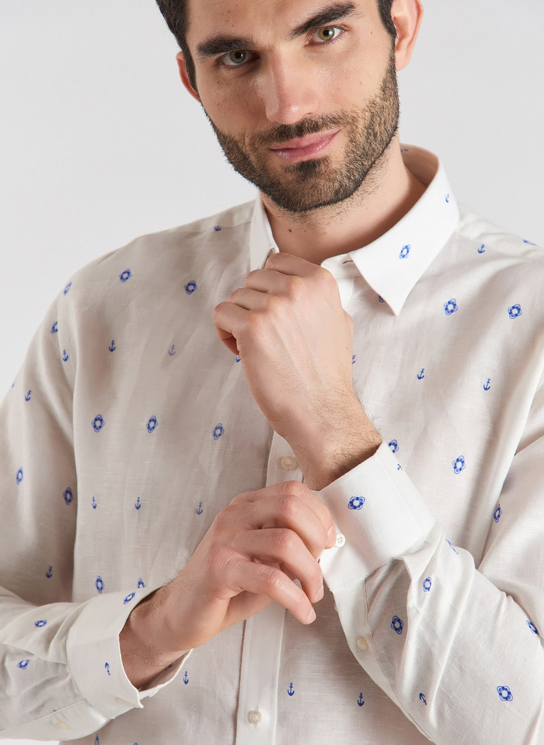 Koszula męska P21SF-1X-120-B