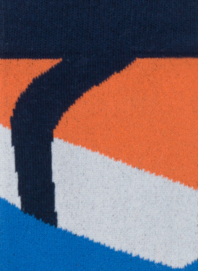 Niebieskie skarpety w sushi DTS-SX-446-N