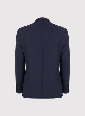 Wełniana marynarka w kolorze granatowym