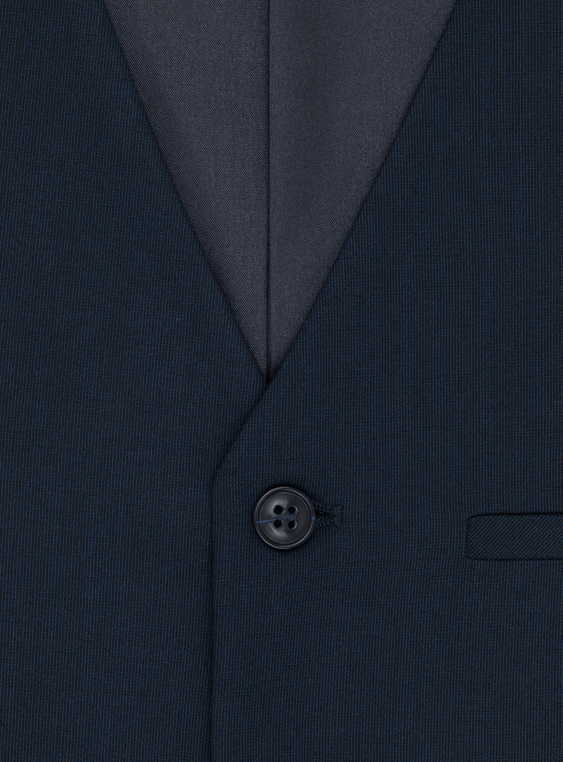 Granatowa kamizelka garniturowa