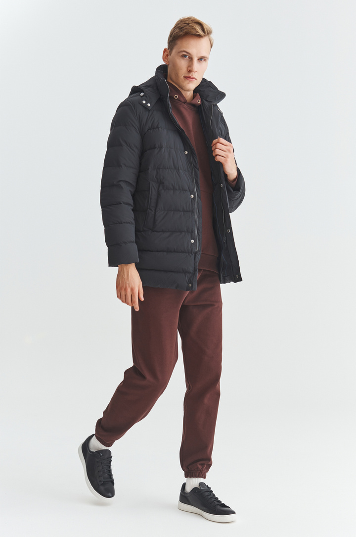 Kurtka męska z puchem P21WF-5X-022-C