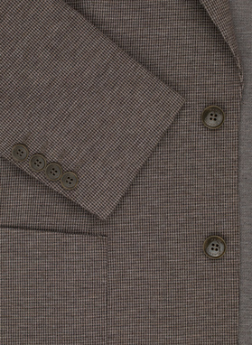 Szaro-brązowa marynarka męska