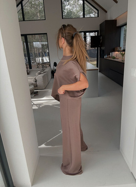 Komplet damski GEO mokka