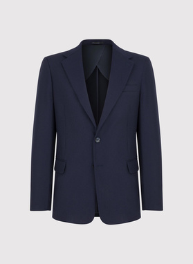 Wełniana marynarka w kolorze granatowym