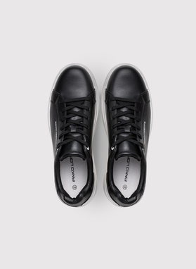 Sneakersy męskie w czarnym kolorze