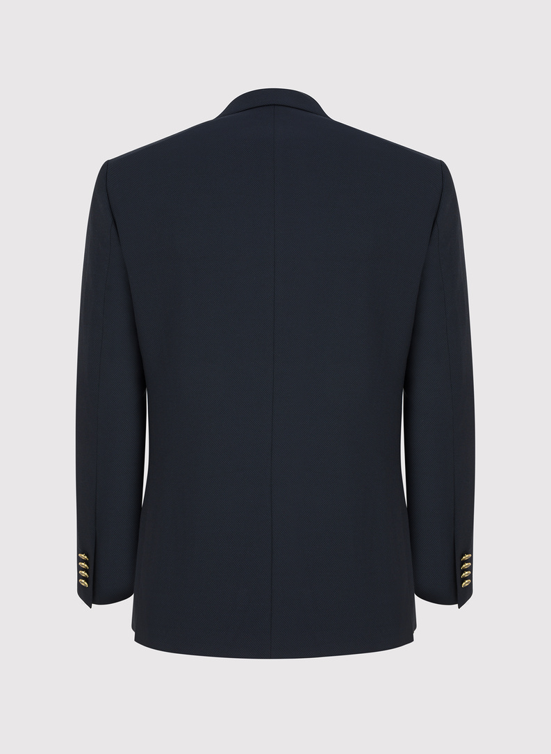 Granatowa casualowa marynarka męska