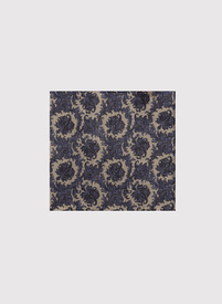 Beżowa poszetka męska paisley