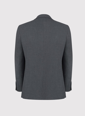 Elegancki szary garnitur męski