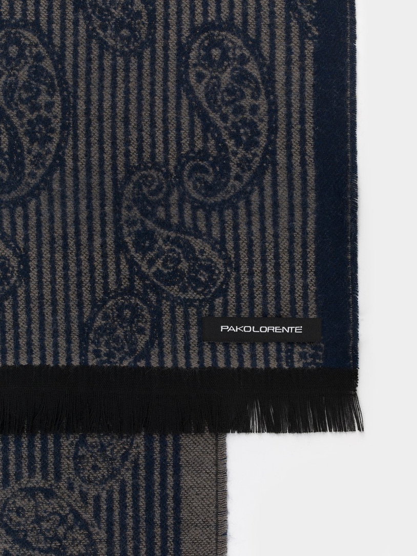 Szalik męski P20WF-AX-013-A