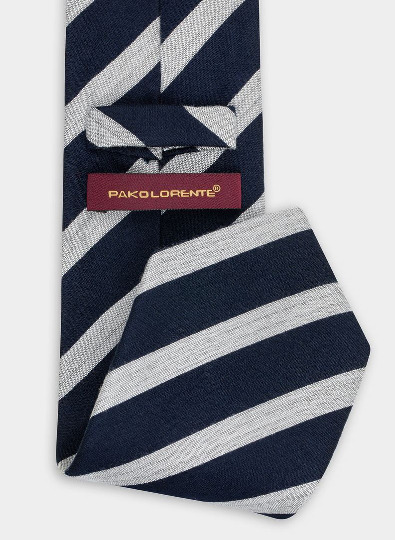 Krawat męski granatowy P21WP-KX-266-G-0