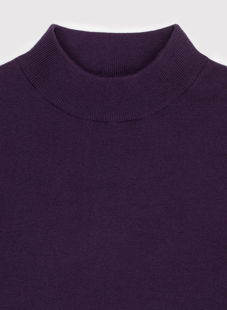 Półgolf męski fioletowy P22WF-2X-007-F-0