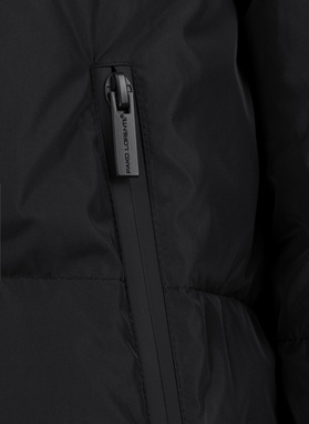 Czarna zimowa kurtka męska