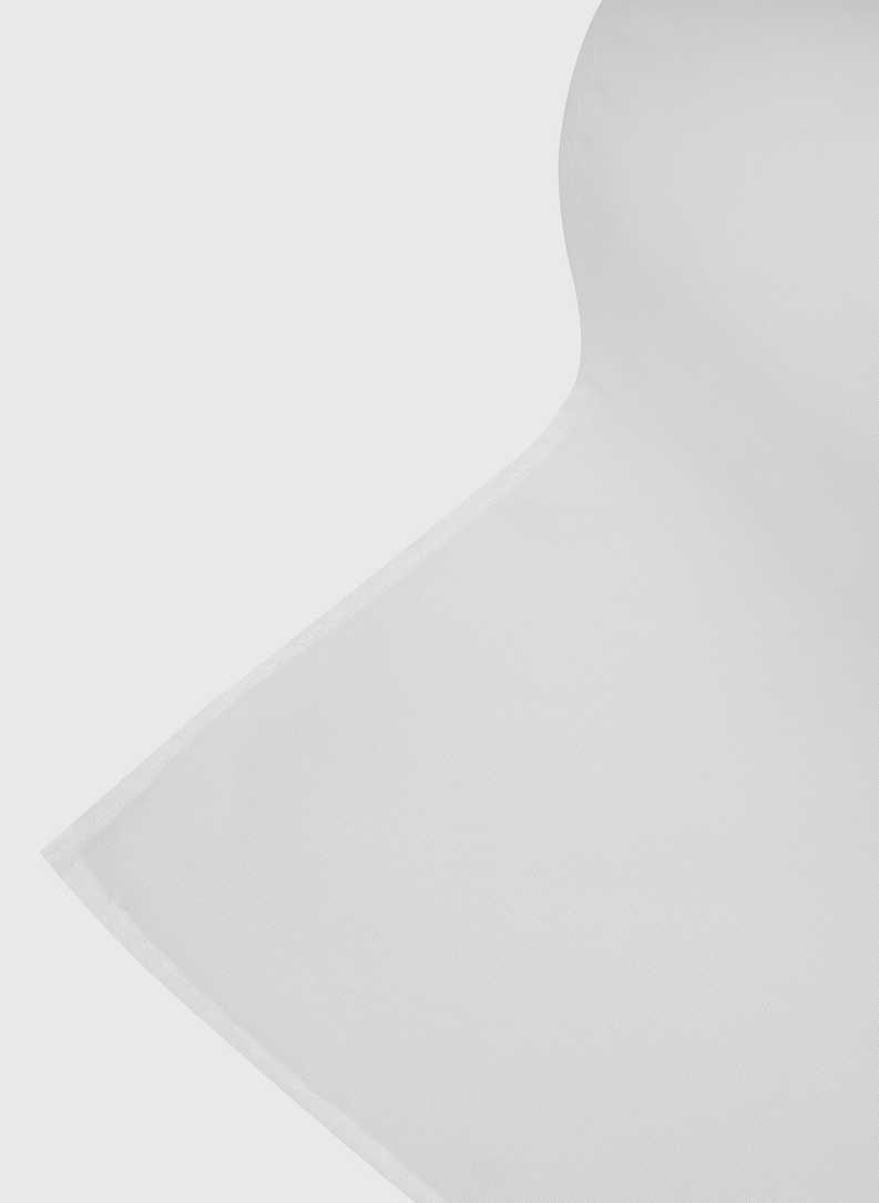 Poszetka męska śmietankowa