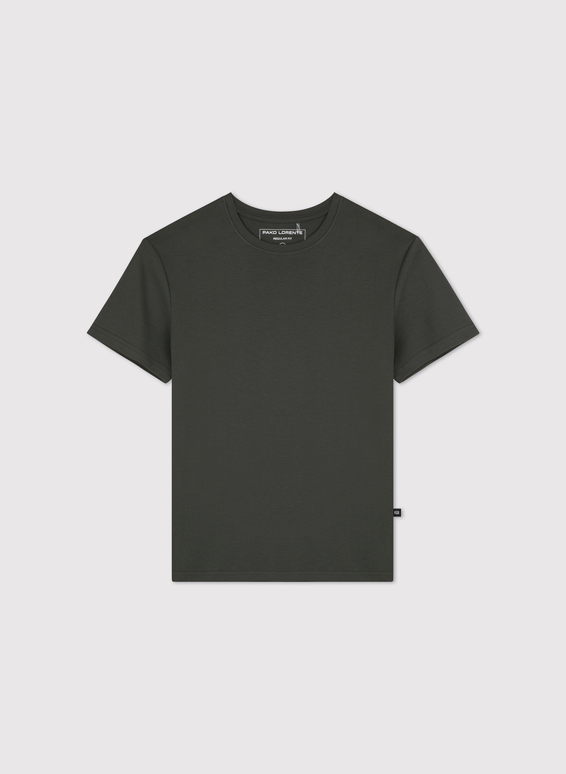 Zielony t-shirt męski