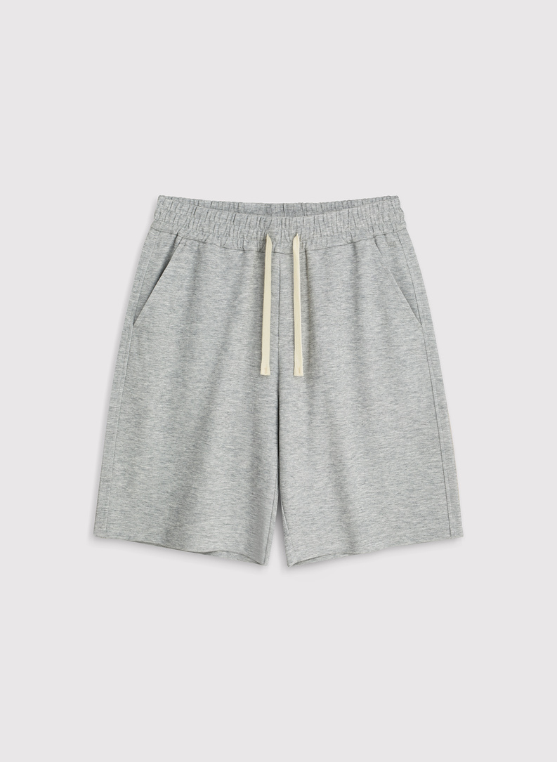 Szare szorty dresowe