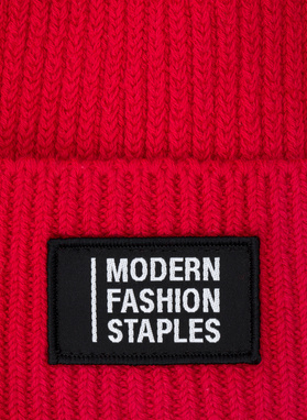 Czerwona czapka M21WF-CX-003-W