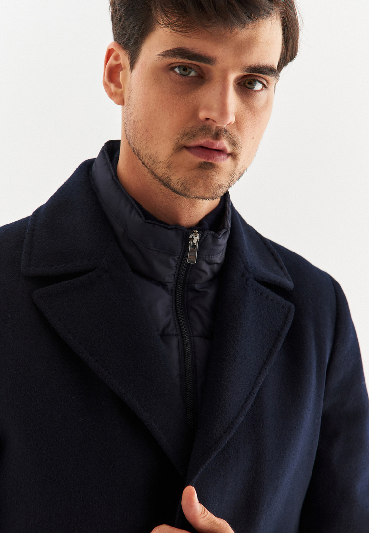 Płaszcz męski P22WF-7X-002-G-0