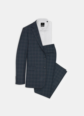 Spodnie męskie garniturowe UBEDA P20SF-6G-009-G