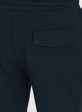 Granatowe szorty dresowe