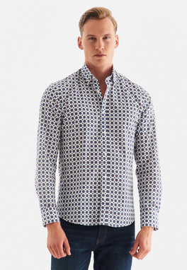 Koszula męska P22WF-1X-032-B-S