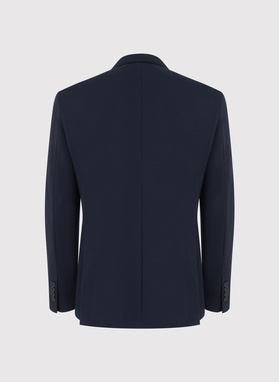 Casualowa marynarka męska w kolorze granatowym