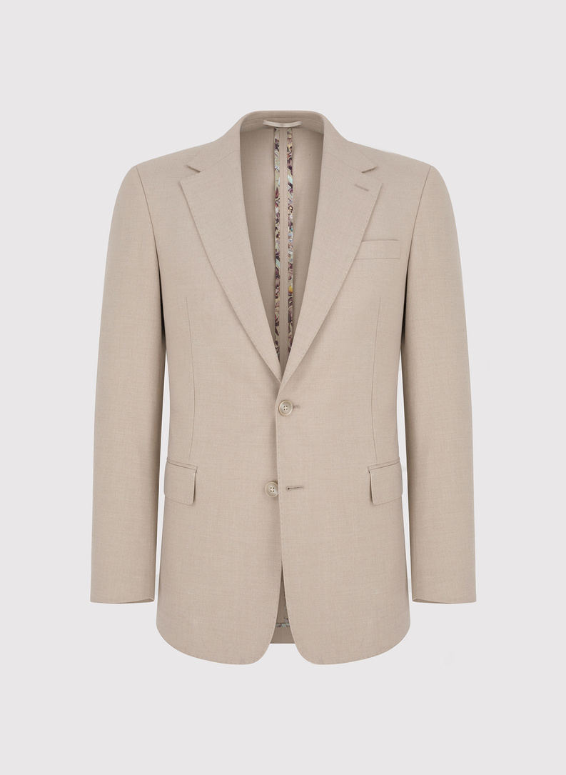 Beżowa marynarka męska