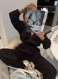 Kombinezon damski SONIA z wełną brązowy