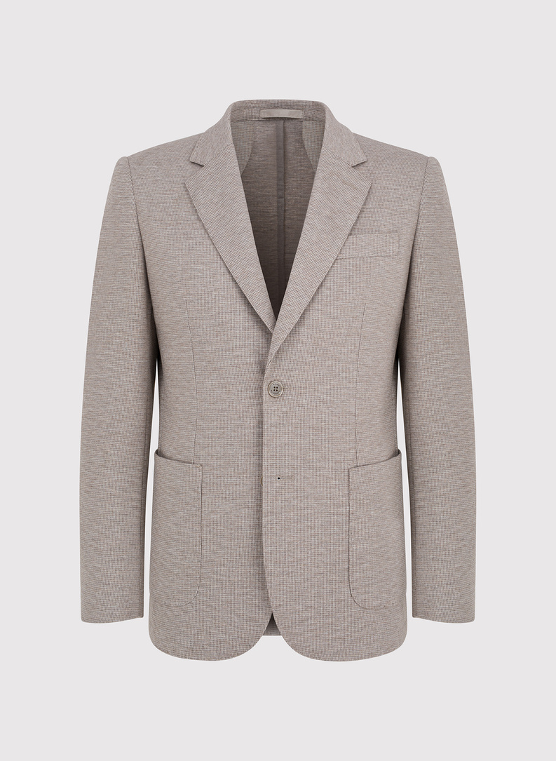 Beżowa marynarka męska