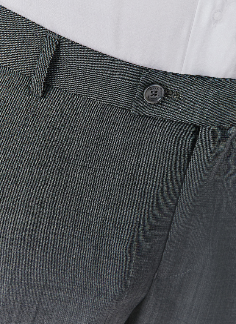 Spodnie garniturowe w kolorze szarym