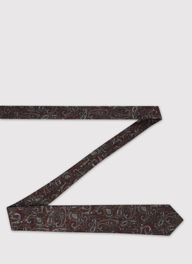 Jedwabny krawat paisley
