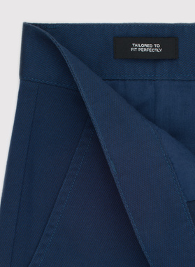 Granatowe spodnie casual