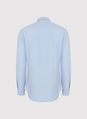 Niebieska koszula męska