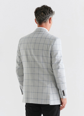 Szara marynarka casualowa