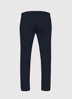 Granatowe spodnie casual