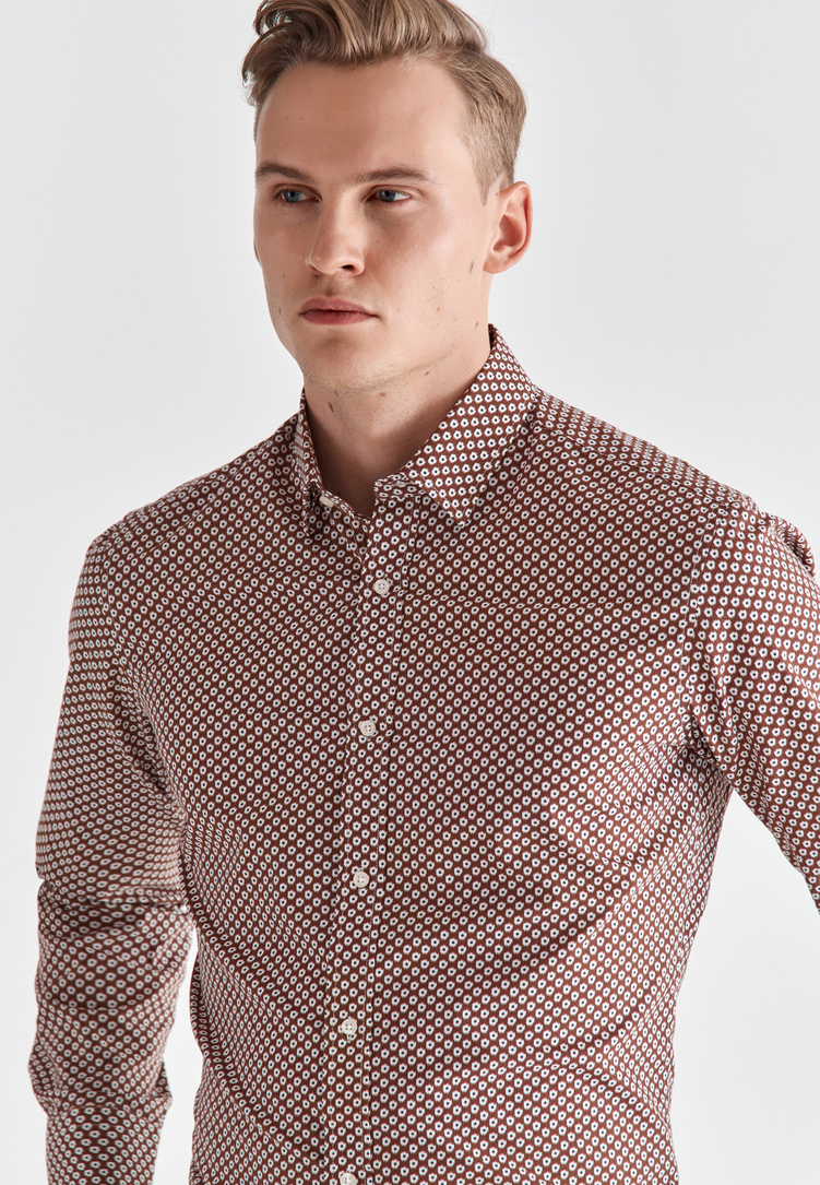 Koszula męska P21WF-1X-137-A