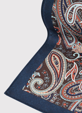 Dwustronna poszetka męska paisley