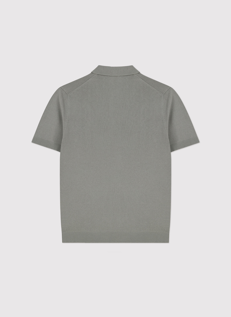 Zielone polo swetrowe