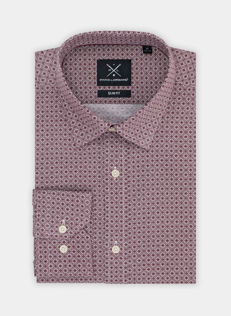 Koszula męska P21WF-1X-158-D