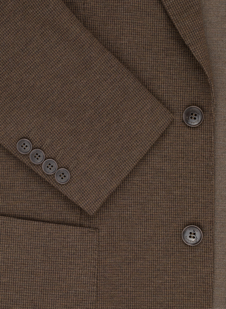 Brązowa marynarka męska